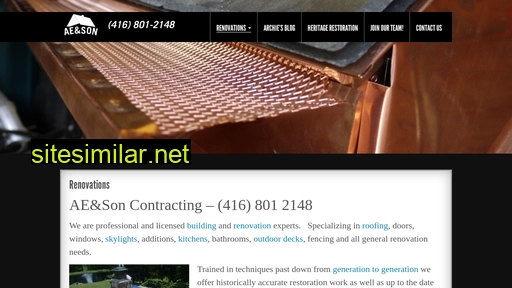 Aesoncontracting similar sites