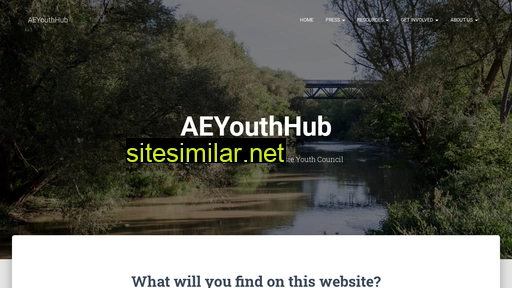 aeyouthhub.ca alternative sites