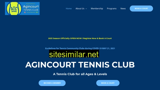 agincourttennisclub.ca alternative sites