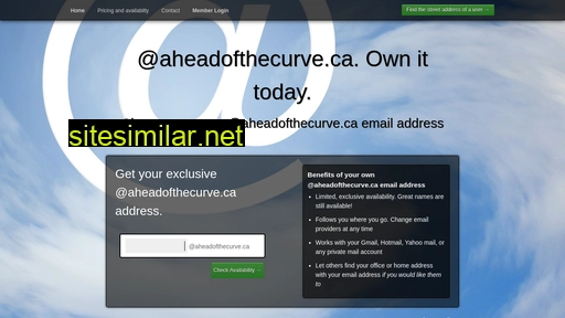 aheadofthecurve.ca alternative sites