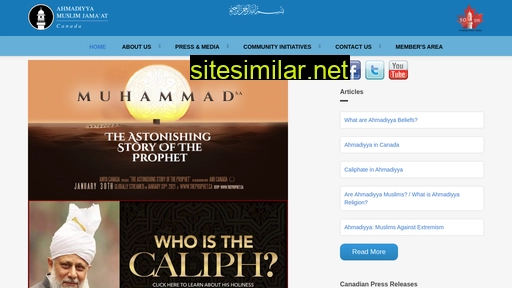 Ahmadiyya similar sites