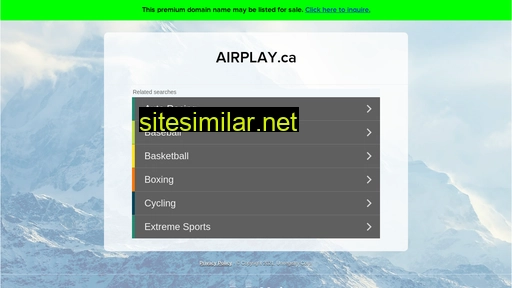 airplay.ca alternative sites