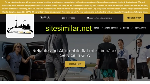 airporttaxiandlimo.ca alternative sites