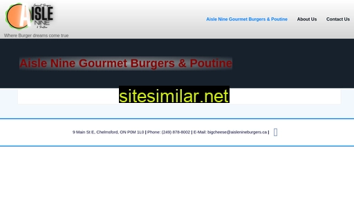 Aislenineburgers similar sites