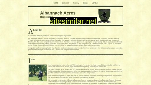 albannachacres.ca alternative sites