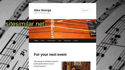 alexandergeorge.ca alternative sites