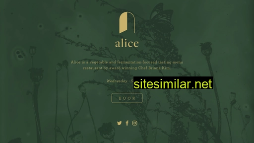 Alicerestaurant similar sites