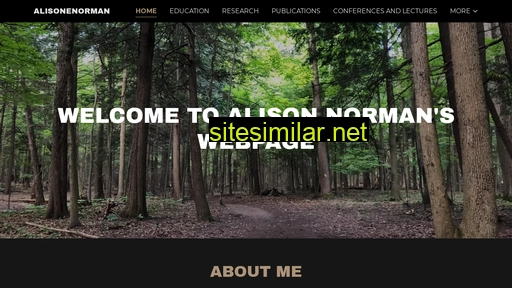 alisonenorman.ca alternative sites