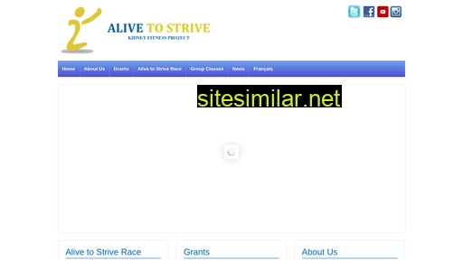 alivetostrive.ca alternative sites