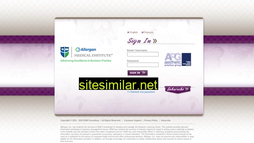 allerganadvantage.ca alternative sites