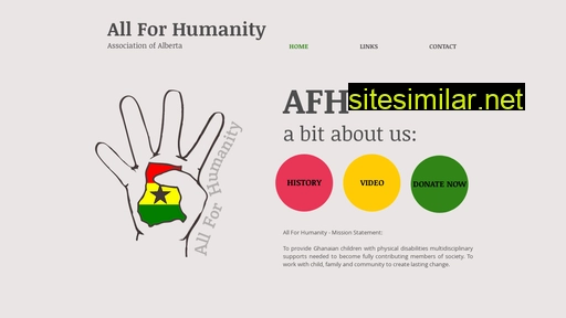 allforhumanity.ca alternative sites