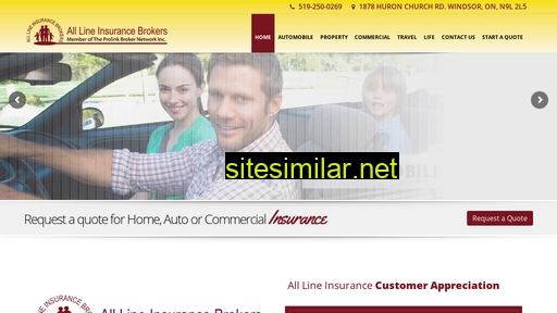 alllineinsurance.ca alternative sites