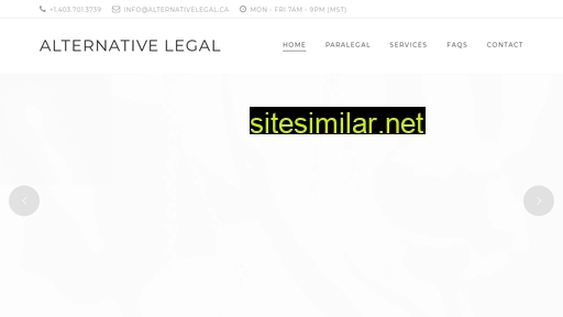 alternativelegal.ca alternative sites