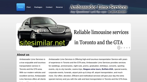 ambassadorlimoservices.ca alternative sites