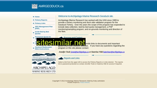 amrgeoduck.ca alternative sites