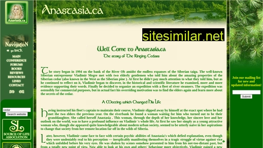 anastasia.ca alternative sites