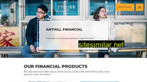anthillfinancial.ca alternative sites