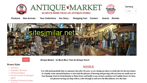 Antiquemarket similar sites