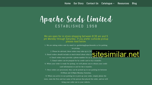 apacheseeds.ca alternative sites