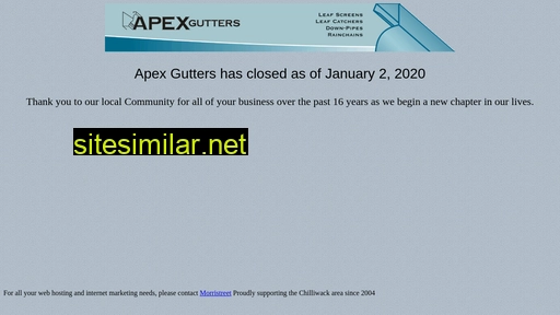 apexgutters.ca alternative sites