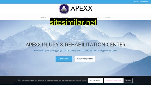 apexxrehab.ca alternative sites