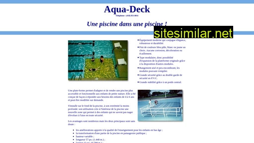 aqua-deck.qc.ca alternative sites