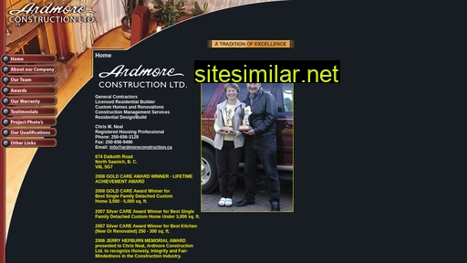 ardmoreconstruction.ca alternative sites