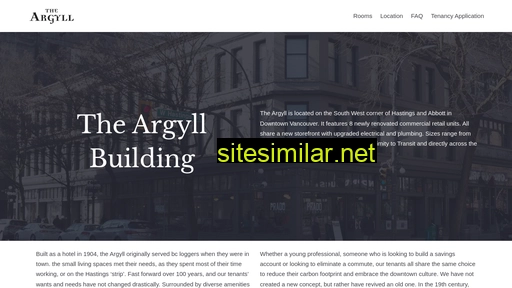Argyllbuilding similar sites