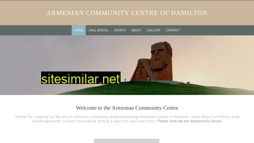 armeniancentrehamilton.ca alternative sites