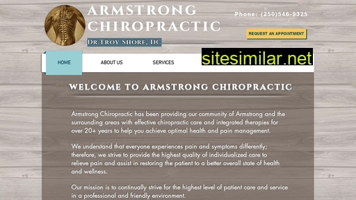 armstrongchiropractic.ca alternative sites