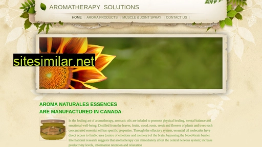 aromasolutions.ca alternative sites