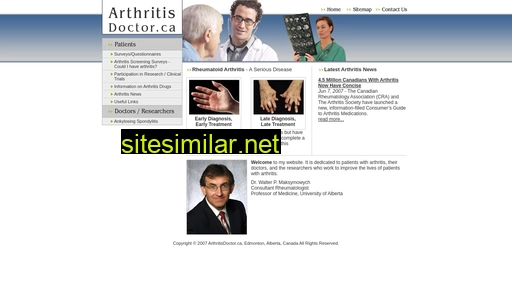arthritisdoctor.ca alternative sites