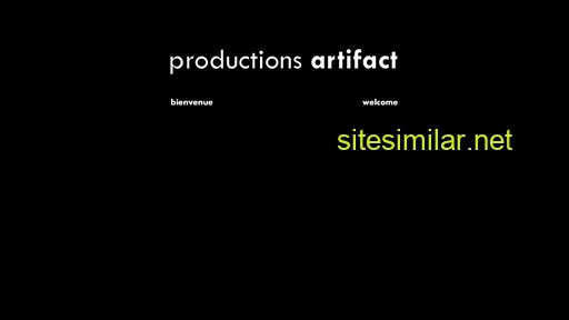 artifactproductions.ca alternative sites