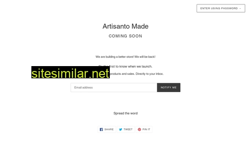 artisanto.ca alternative sites