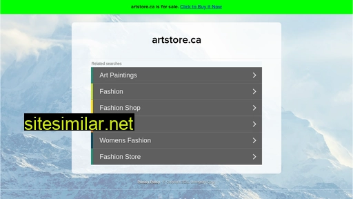 artstore.ca alternative sites