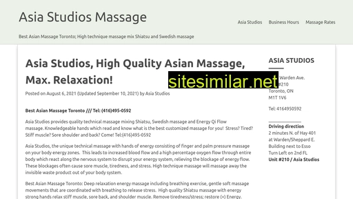Asiastudiosmassage similar sites