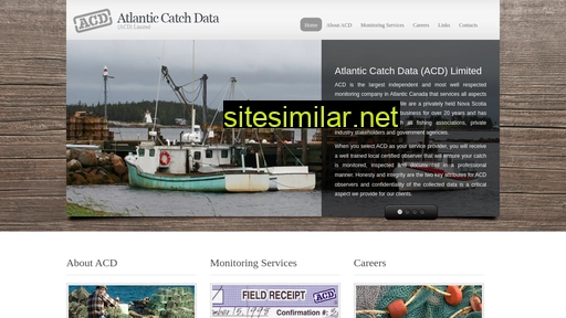 atlanticcatchdata.ca alternative sites