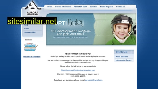 auroraoptihockey.ca alternative sites
