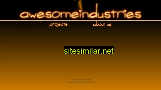 Awesomeindustries similar sites