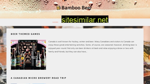 bamboobeer.ca alternative sites