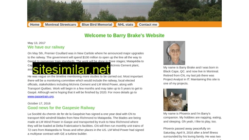 barrybrake.ca alternative sites