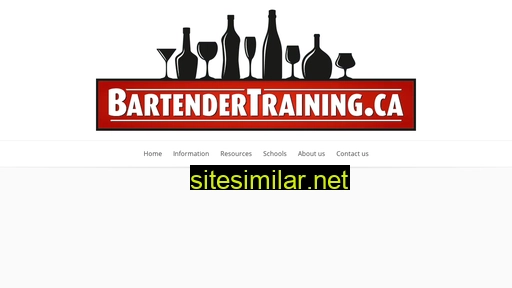 bartendertraining.ca alternative sites
