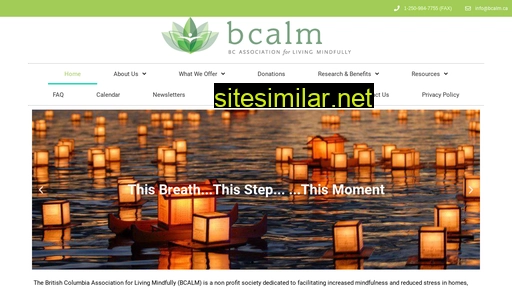 bcalm.ca alternative sites