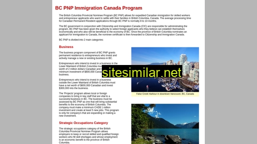 bcpnp.ca alternative sites