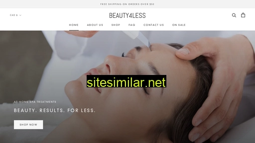 beauty4less.ca alternative sites