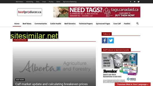 beefproducer.ca alternative sites