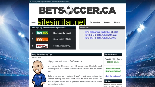 betsoccer.ca alternative sites