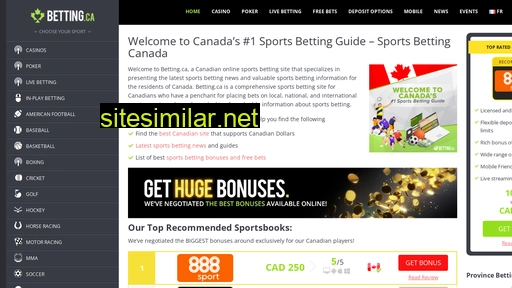 betting.ca alternative sites