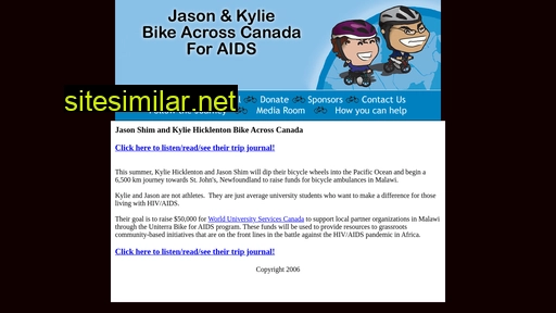 bikeacrosscanada.ca alternative sites