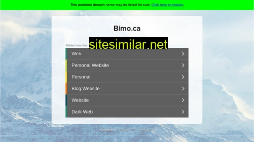 bimo.ca alternative sites